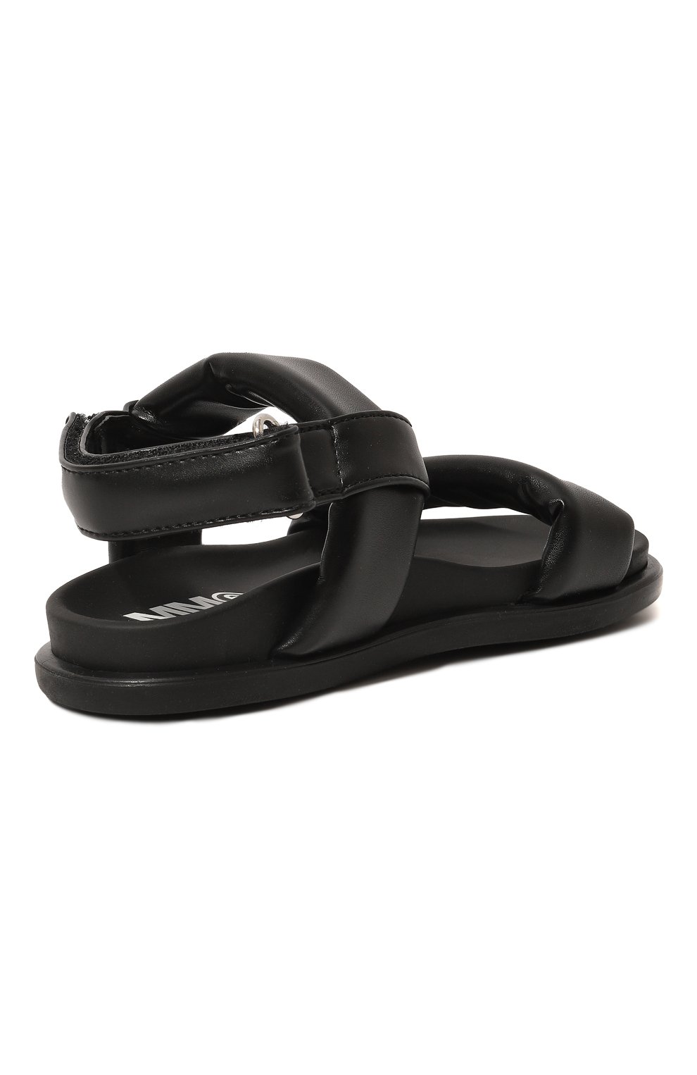 Сандалии MM6 черного цвета по цене 17200 руб., арт. 73386/20-27, фото 3 Сандалии MM6, арт. 73386/20-27, фото 3