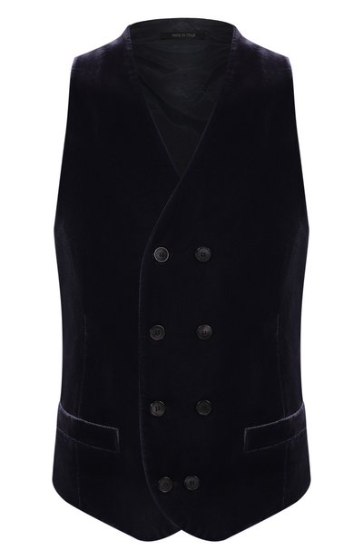 Мужской бархатный жилет GIORGIO ARMANI, арт. 0WGGK01T/T0025