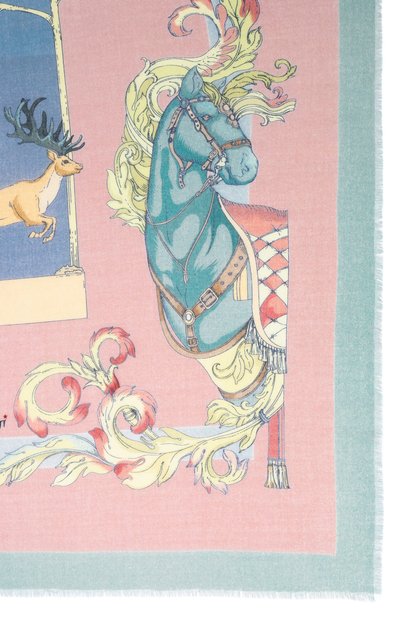 Шерстяная шаль  царская охота GOURJI, арт. 91168939/55117, фото 4