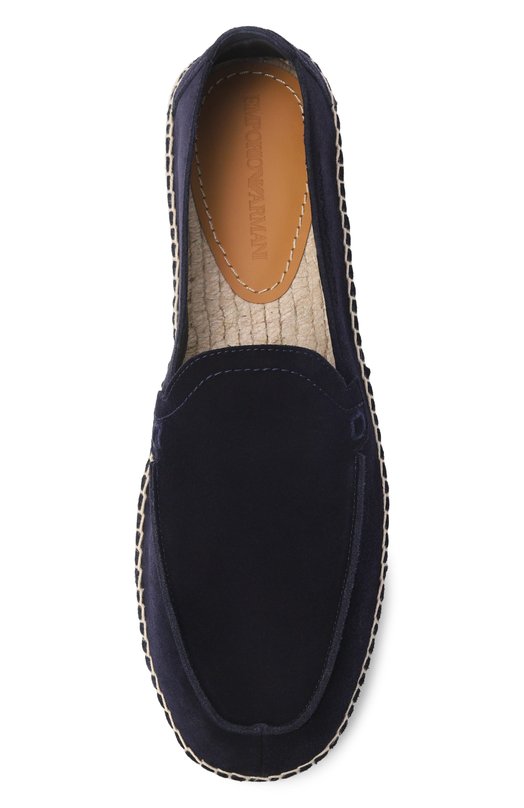 Замшевые эспадрильи Emporio Armani EM005854/AF23967 Синий  EM005854/AF23967 Фото 5