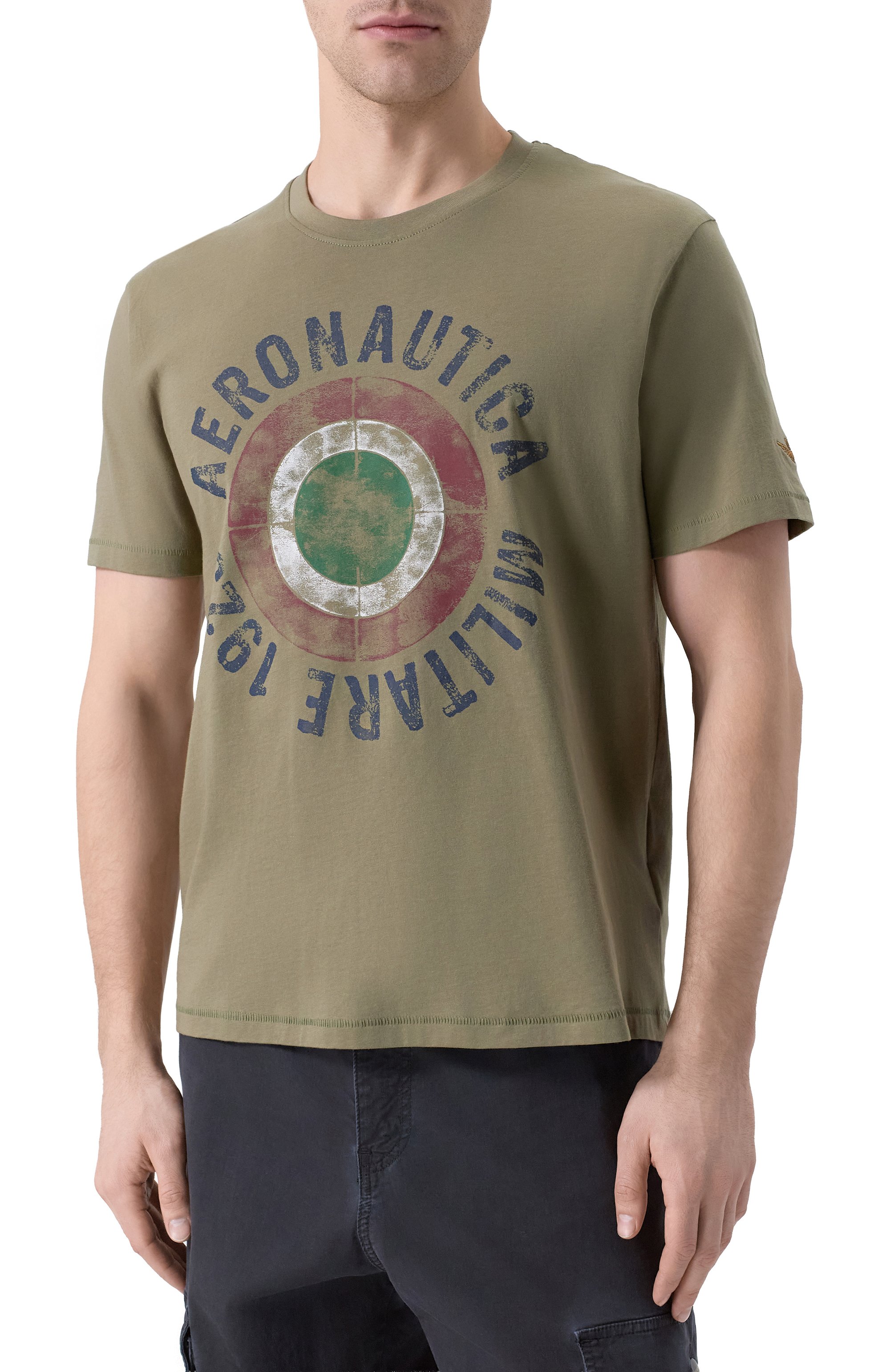 Хлопковая футболка AERONAUTICA MILITARE, арт. TS2538UJ00727, фото 3