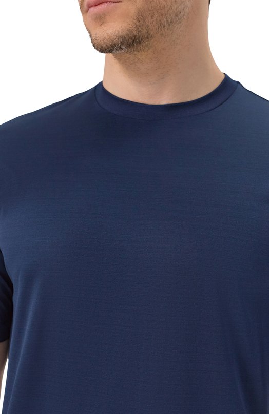 Хлопковая футболка MVST M26.CSM.K422/C0T0NE NE.80/2 Синий  M26.CSM.K422/C0T0NE NE.80/2 Фото 5