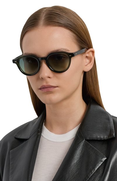 Солнцезащитные очки MOSCOT, арт. BAITSIM SUN DARK GREEN/F0REST W00D, фото 3