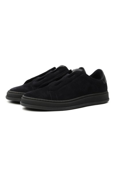 Замшевые кеды KITON, арт. USSA203N0110502, фото 1