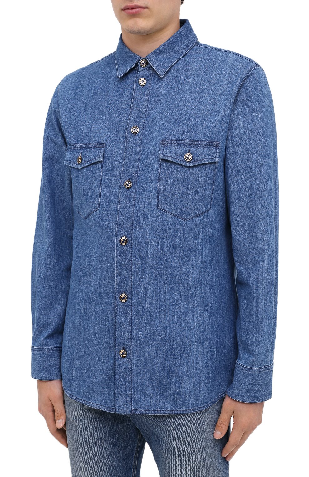 Джинсовая рубашка GUCCI, арт. 626514/XDBBL, фото 3