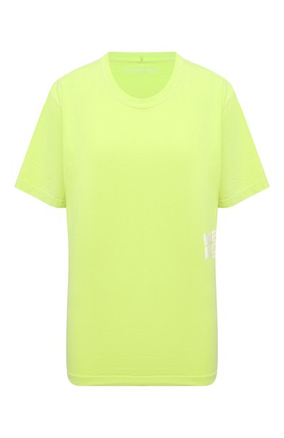 Женская хлопковая футболка ALEXANDERWANG.T, арт. 4CC3211255