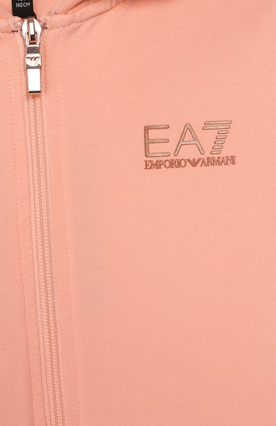 Комплект из хлопкового кардигана и брюк EA7, арт. 3GFV51/FJ31Z, фото 4