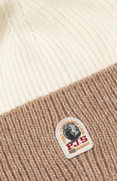 Шапка из шерсти и хлопка PARAJUMPERS, арт. PAACHA31, фото 4