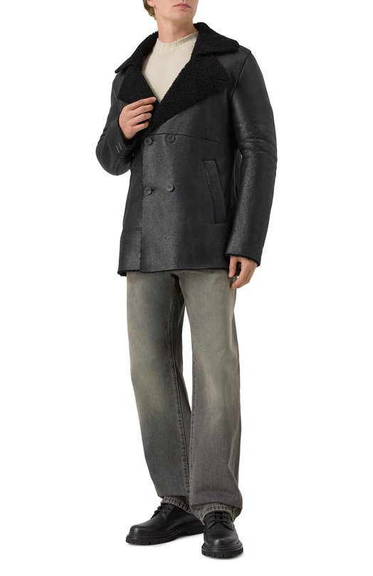 Дубленка из овчины Daniele Basta DB1262S61XS59 Чёрный  DB1262S61XS59 Фото 2