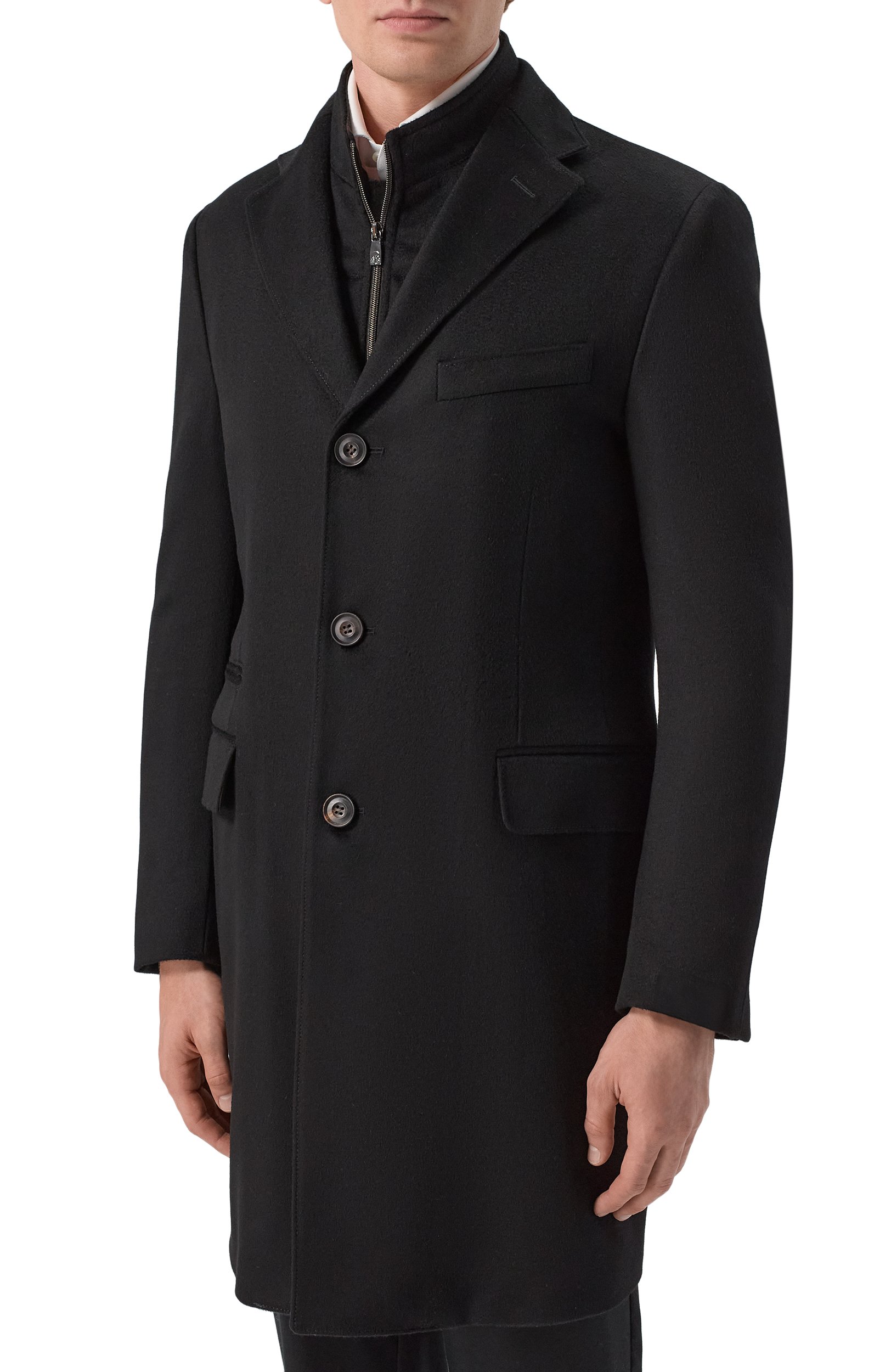Шерстяное пальто CORNELIANI, арт. 281581/2A12179, фото 3