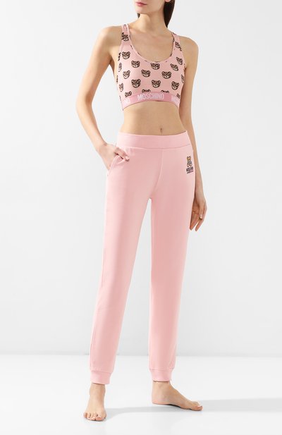 Хлопковые джоггеры MOSCHINO, арт. A4208/9029, фото 2