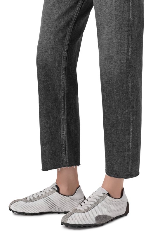 Текстильные кроссовки Sprinters Maison Margiela S39WS0138/P7645 Серый  S39WS0138/P7645 Фото 2