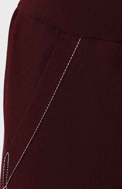 Брюки MRZ бордового цвета по цене 39950 руб., арт. FW19-0104, фото 5 Брюки MRZ, арт. FW19-0104, фото 5