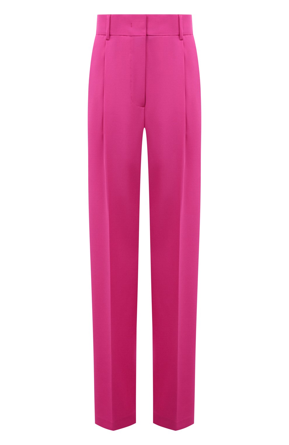 Шерстяные брюки MSGM фуксия цвета по цене 31100 руб., арт. 3341MDP13 227603, фото 1 Шерстяные брюки MSGM, арт. 3341MDP13 227603, фото 1