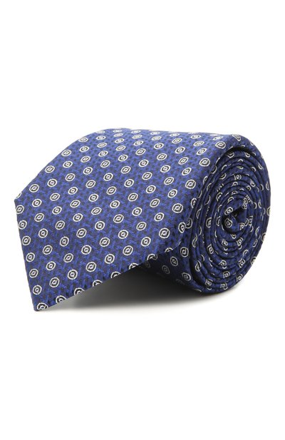 Мужской шелковый галстук CANALI, арт. 18/HJ03134