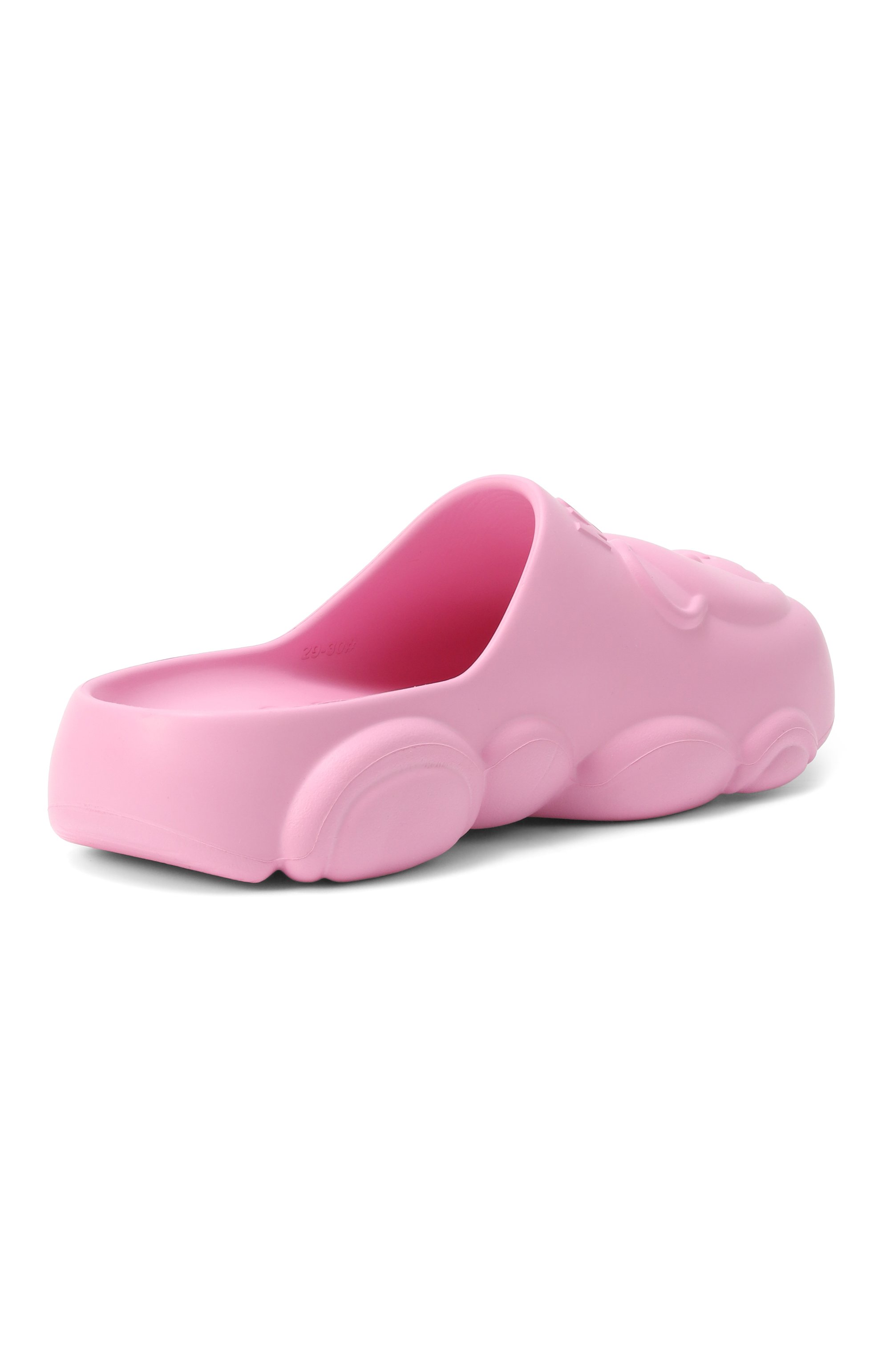 Сабо MOSCHINO розового цвета по цене 12650 руб., арт. 80634/VAR2/28-35, фото 3 Сабо MOSCHINO, арт. 80634/VAR2/28-35, фото 3