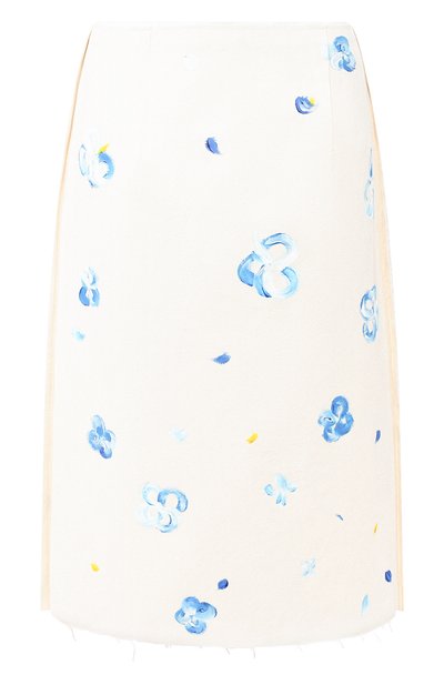 Женская юбка из смеси хлопка и вискозы MARNI, арт. G0MA0123M2/SCP88