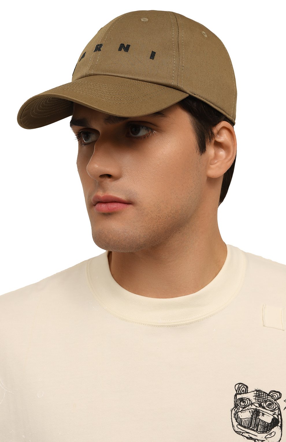 Хлопковая бейсболка MARNI, арт. CLZC0108S0/UTC311, фото 2