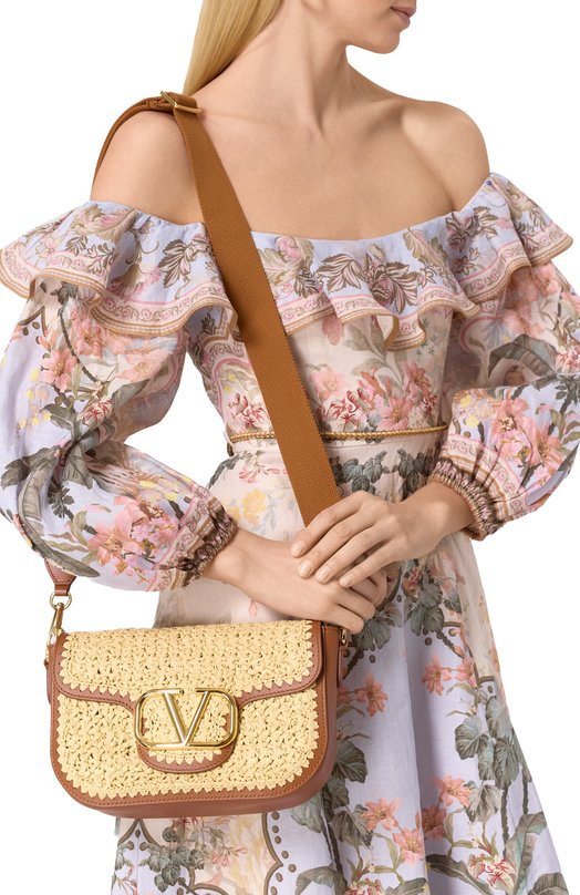 Сумка Alltime Valentino 5W2B0N62/PMQ Бежевый  5W2B0N62/PMQ Фото 2