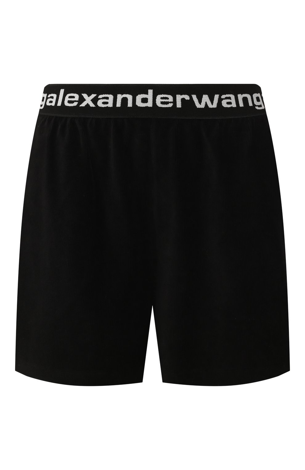 Вельветовые шорты ALEXANDERWANG.T черного цвета по цене 29900 руб., арт. 4CC1204011, фото 1 Вельветовые шорты ALEXANDERWANG.T, арт. 4CC1204011, фото 1