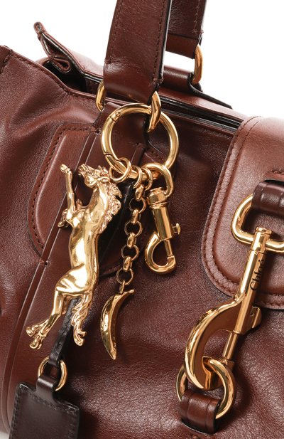 Сумка kerala 25 CHLOÉ коричневого цвета по цене 370000 руб., арт. CHC25SS741049, фото 3 Сумка kerala 25 CHLOÉ, арт. CHC25SS741049, фото 3