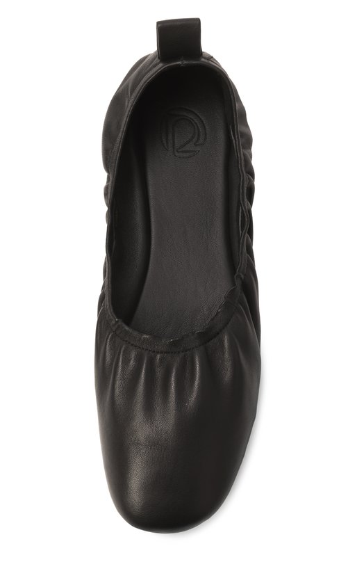 Кожаные балетки 12 STOREEZ 130435 Чёрный  130435 Фото 6