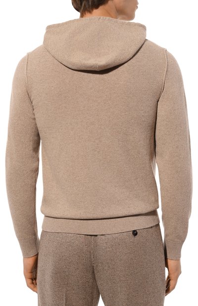Худи из шерсти и кашемира CORNELIANI, арт. 94M571-9425168, фото 4