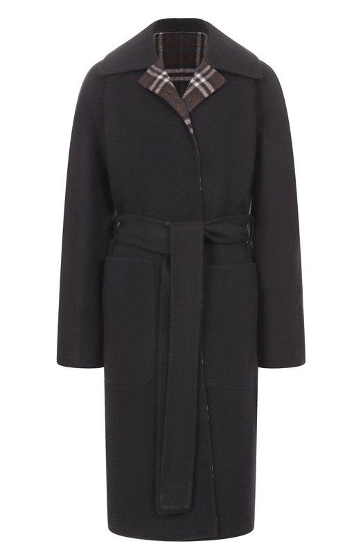 Двустороннее пальто из шерсти Burberry 8113064 Чёрный 8113064