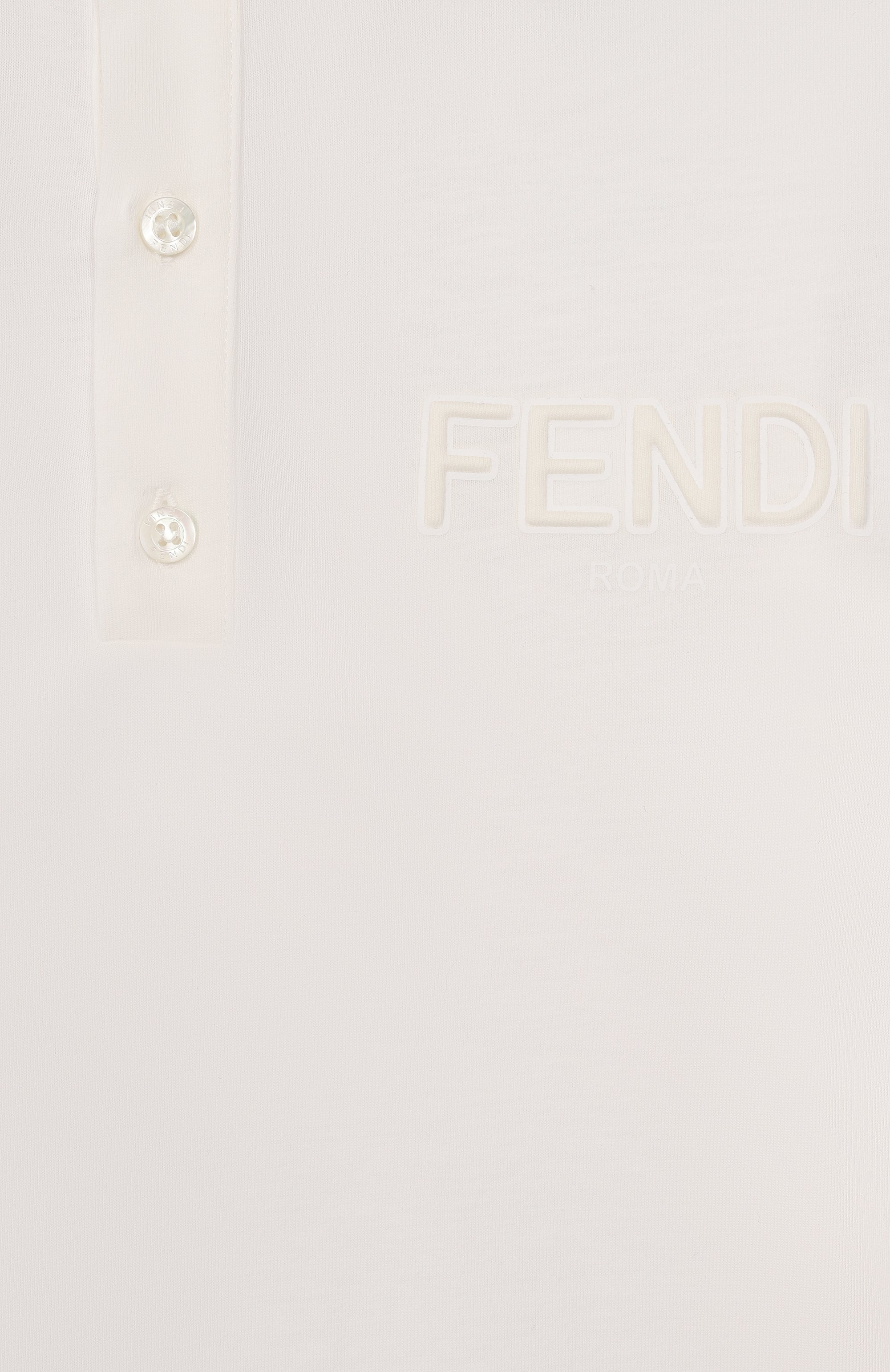 Хлопковое поло FENDI, арт. JMI496/7AJ/8A-12+, фото 3