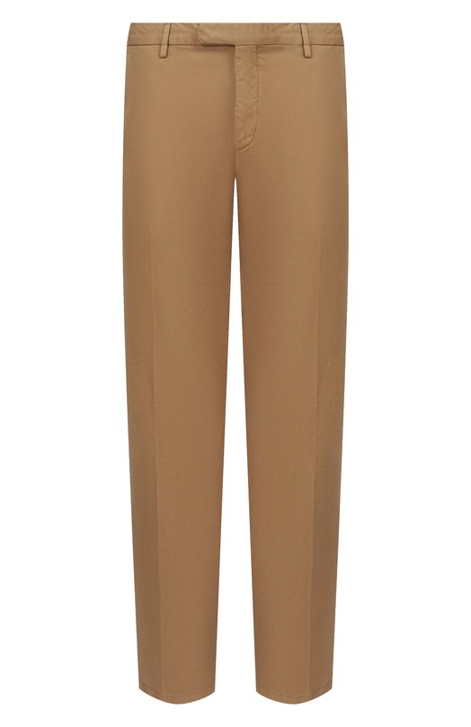 Хлопковые брюки Boglioli 80882Q/SB5751 Коричневый 80882Q/SB5751