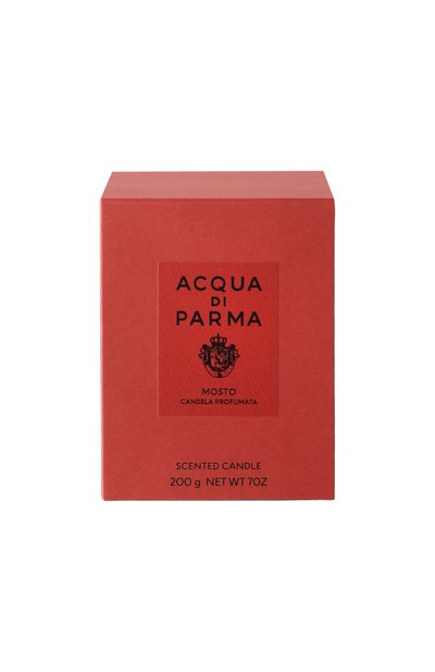 Парфюмированная свеча mosto (200g) ACQUA DI PARMA бесцветного цвета по цене 7500 руб., арт. ADP082737, фото 3 Парфюмированная свеча mosto (200g) ACQUA DI PARMA, арт. ADP082737, фото 3