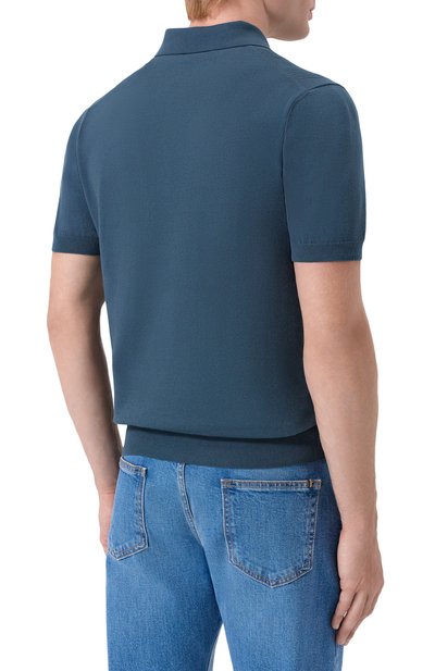 Хлопковое поло CORNELIANI, арт. 27M586/2725109, фото 4