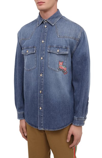 Джинсовая рубашка GUCCI, арт. 633935/XDBEX, фото 3