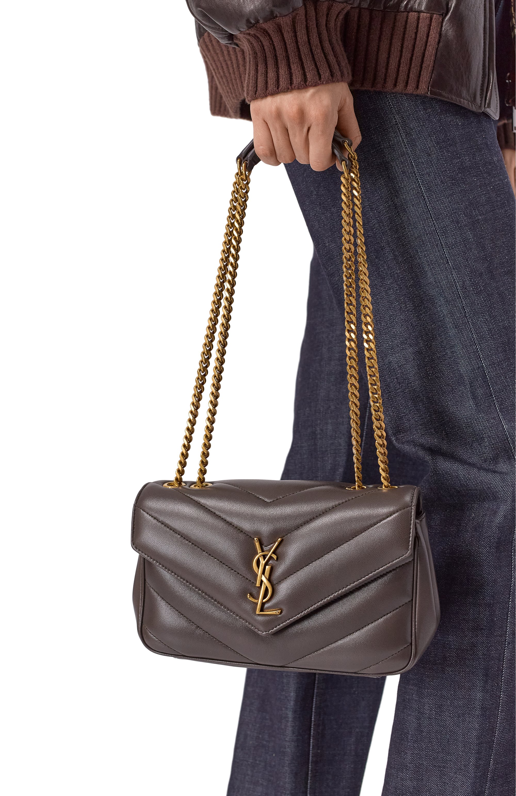 Сумка loulou small SAINT LAURENT, арт. 801437/AAEAX, фото 2