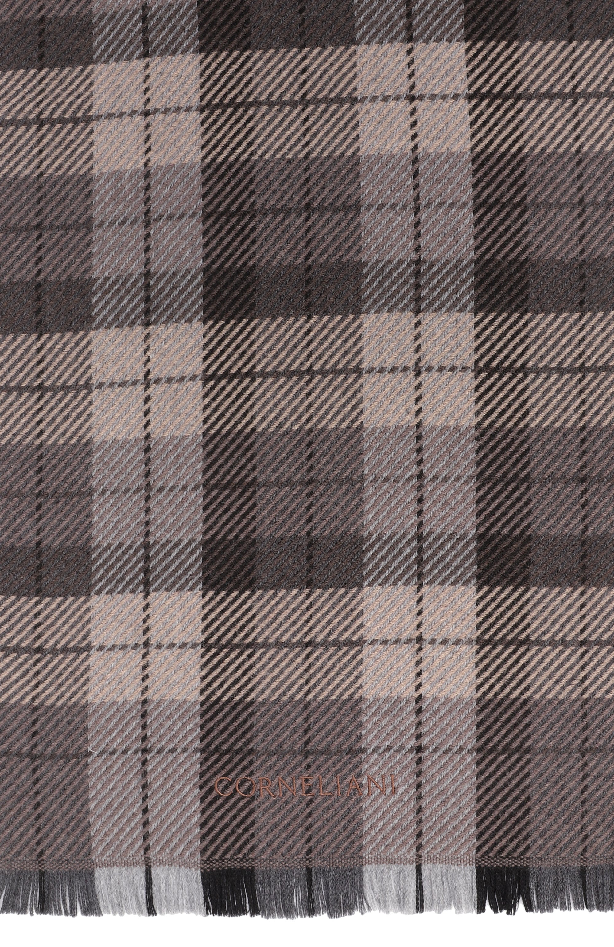 Шерстяной шарф CORNELIANI, арт. 26B354-2629016, фото 4