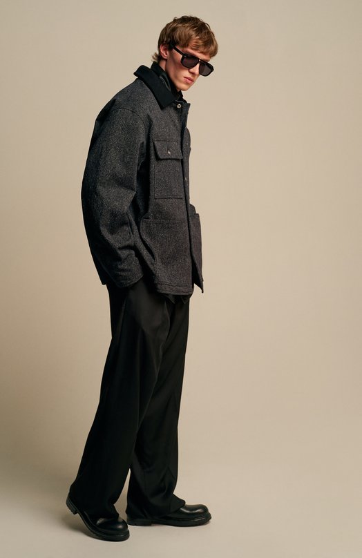 Хлопковая куртка Jil Sander J22SW0054-J45303 Синий  J22SW0054-J45303 Фото 6