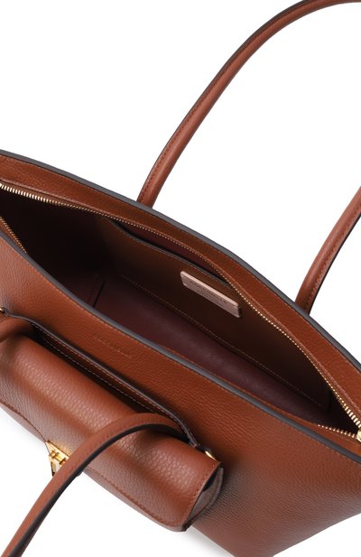 Сумка double beat COCCINELLE коричневого цвета по цене 44100 руб., арт. E1 T8A 11 03 01, фото 5 Сумка double beat COCCINELLE, арт. E1 T8A 11 03 01, фото 5