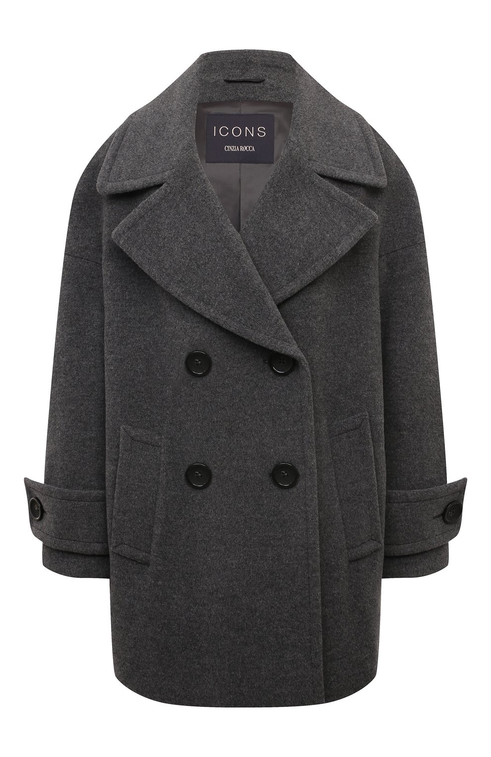 Полупальто из шерсти и кашемира CINZIA ROCCA, арт. UR28001/64D8, фото 1