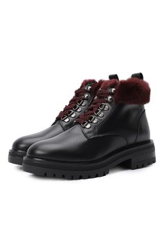 Кожаные ботинки POLLINI, арт. SA21094G94VNP/0UTLET SS23, фото 1