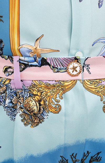 Шелковые шорты VERSACE, арт. A85704/1F00905, фото 5