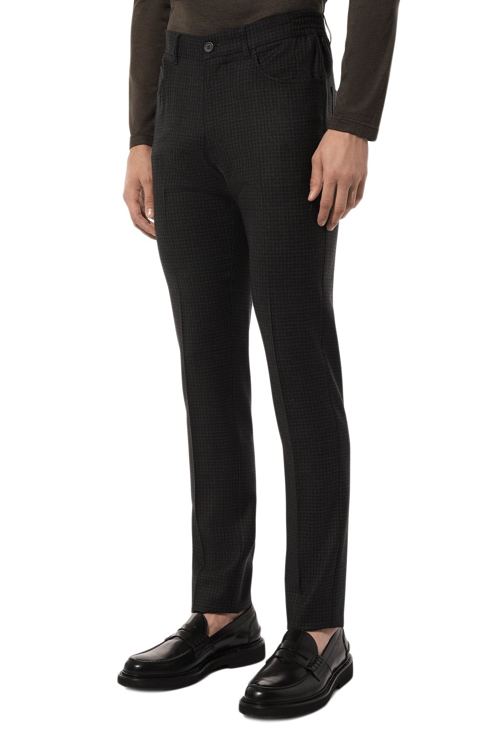 Шерстяные брюки STEFANO RICCI, арт. M1T3300030/W0003P, фото 3