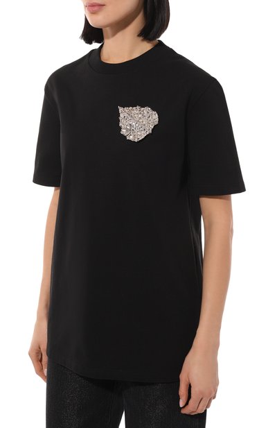 Хлопковая футболка JIL SANDER, арт. J03GC0134/J20244, фото 3