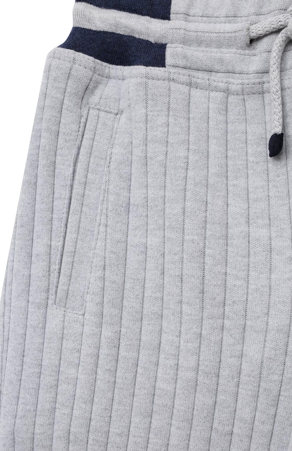 Хлопковые джоггеры BRUNELLO CUCINELLI, арт. BTU20E339B, фото 3