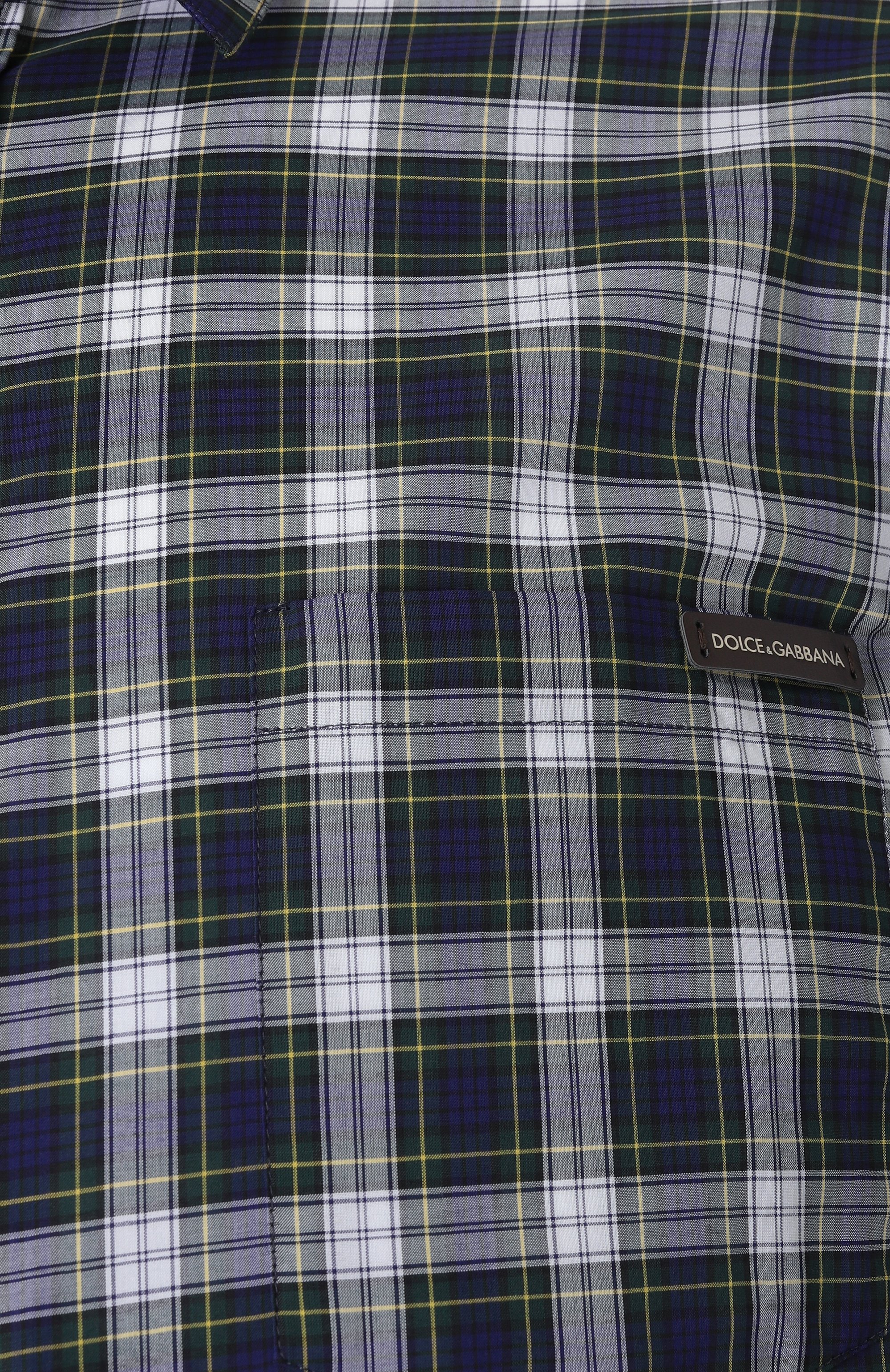 Хлопковая рубашка DOLCE & GABBANA, арт. G5JZ9T/GJ285, фото 6