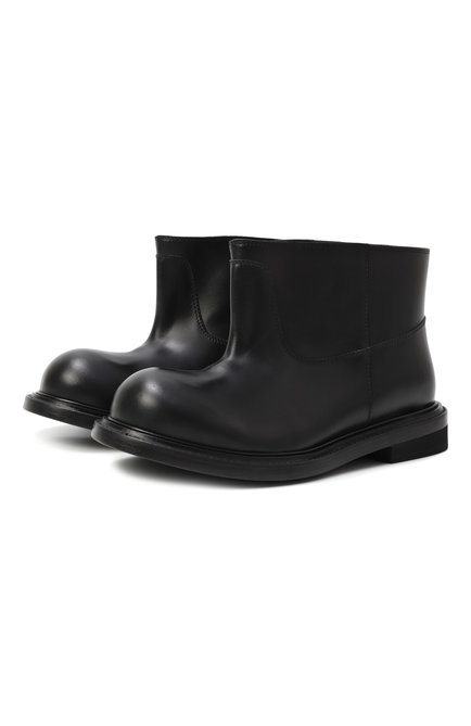 Мужские кожаные сапоги MOSCHINO, арт. MB21104C0N/GA0