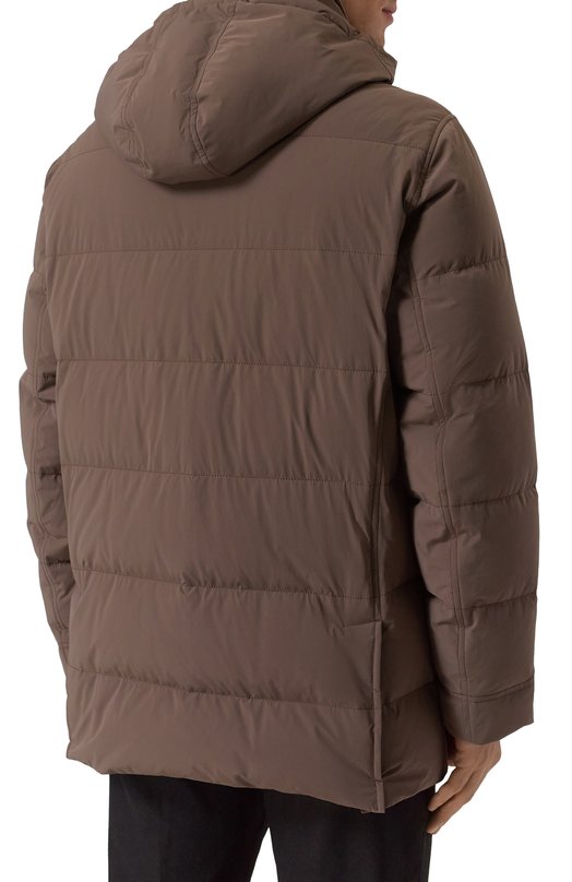 Пуховик Brunello Cucinelli MM4911823 Коричневый  MM4911823 Фото 4