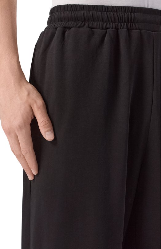 Хлопковые брюки Attachment AP61-050 Чёрный  AP61-050 Фото 5