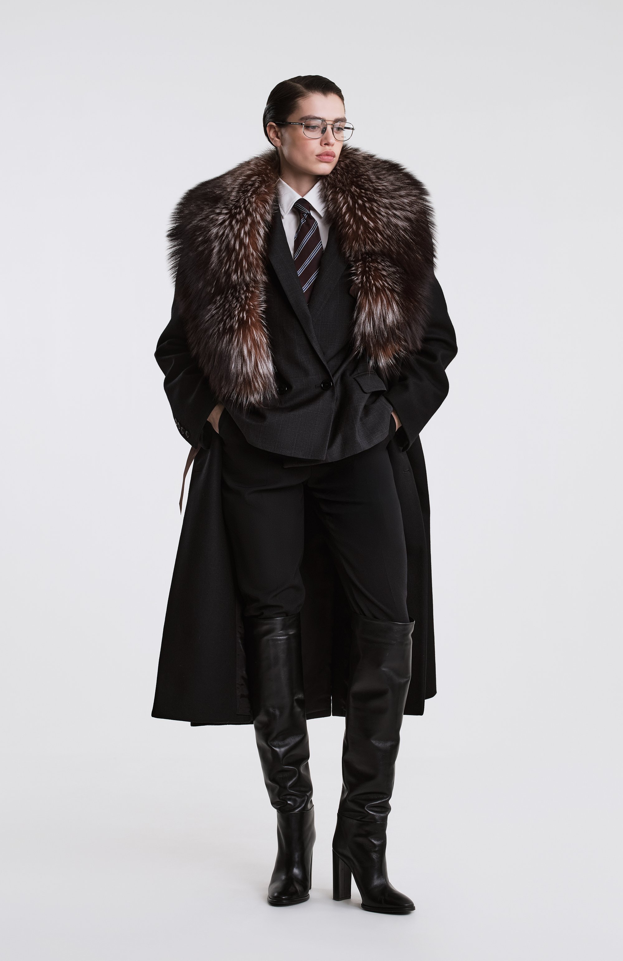 Шерстяные брюки BALMAIN, арт. DF1P0104/WC09, фото 7