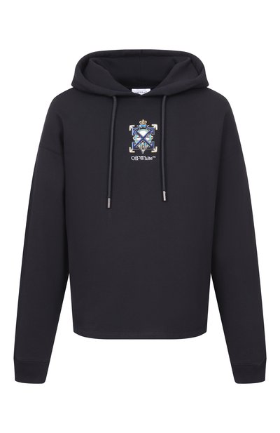 Мужской хлопковое худи OFF-WHITE, арт. 0MBB12MS26FLE002