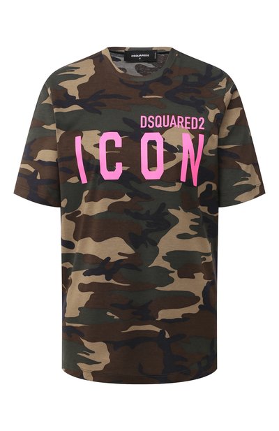Женская футболка из вискозы DSQUARED2, арт. S80GC0008/S23723